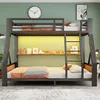 Stapelbed 90x200/140x200 cm, metalen bed met Productafbeelding-voorbeeld 3