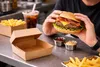 RyanPack Burgerbox Kraft 12,5×12,5×8 cm – fettbeständig & Produktbild-Vorschau 7