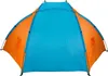 Abbey Strandtent 270 x 120 x 120 cm Blau / Orange Produktbild-Vorschau 2