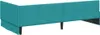 vidaXL Eckbettgestell mit Kopfteil Türkis 90 cm x 190 cm Produktbild-Vorschau 8