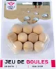 Boules de pétanque en bois couleur naturelle 10pcs. Voir les images du produit 2