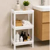 Badregal 3-stufig Küche 36x71 cm Kunststoff, weiß Produktbild-Vorschau 7