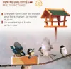 HOMCOM Mangeoire pour oiseaux sauvages sur Pied Abris à Voir les images du produit 4