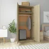 vidaXL Szafa dąb sonoma 90x52x200 cm materiał Podgląd zdjęcia produktu 10