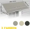 LZQ Markise, Fallarmmarkise einziehbar, 400 x 145 cm, Produktbild-Vorschau 2