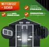GARDEBRUK® XL Metall Gerätehaus 2m² mit Fundament Produktbild-Vorschau 4