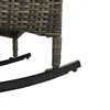 A close-up view of the base and legs of a rocking chair. Podgląd zdjęcia produktu