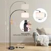 Stehlampe Dimmbar Wohnzimmer Bogenlampe LED E27 Leselampe Produktbild-Vorschau 2