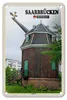 Blechschild Städte Saarbrücken Saarkran Wanddeko 12x18cm Produktbild-Vorschau 1