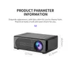 A product shot of a mini projector with dimensions indicated. Náhľad obrázku produktu