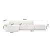 FEDVE Ecksofa Eckcouch Liptitz La L Form Sofa mit Produktbild-Vorschau 5