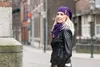 Knit Factory Coco Loop Schal - Purple Produktbild-Vorschau 4