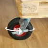 Relaxdays Zwenkwielen met rem, set van 2, 3.00-4, 120 kg Productafbeelding-voorbeeld 3