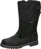 A single black and gray winter boot. Anteprima dell’immagine prodotto