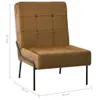 vidaXL Relaxstuhl 65x79x87 cm Braun Samt Produktbild-Vorschau 6