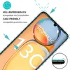 3x Schutzglas Panzerfolie für Xiaomi Redmi 13c / Poco C65 Produktbild-Vorschau 2