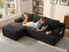 GLP 238 cm Modulares Sofa, Ecksofa mit Recamiere links Produktbild-Vorschau 10