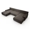 FurMeb24 ECKSOFA LAVANO U-form 348 x 188 cm BRAUN - mit Produktbild-Vorschau 5