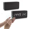kwmobile Wecker Uhr in Holzoptik digital - Digitalwecker Produktbild-Vorschau 6