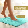 Lavea® 4er Set Badematte 50x80 cm, Badezimmerteppich 100% Produktbild-Vorschau 3