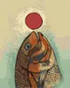 Zuty - Malen nach Zahlen - FISCH MIT ROTEM RAD, 40x50 cm, Produktbild-Vorschau 1