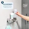 eluno Duschablage zur Wandmontage, zum Kleben oder Bohren & Produktbild-Vorschau 4