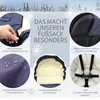 BAMBINIWELT HOLZSCHLITTEN mit Rückenlehne (90cm) + Produktbild-Vorschau 3