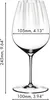 Bicchiere di Cabernet/Merlot "Performance Anteprima dell’immagine prodotto 13