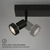 LED Deckenleuchte Deckenlampe Spots schwenkbar 5W 3xGU10 Produktbild-Vorschau 3