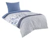 Renforce Bettwäsche Set 2tlg 155x200 cm und 80x80 cm Blau Produktbild-Vorschau 6