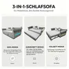 Divano letto Flieks 90x200 cm / 180x200 cm con meccanismo Anteprima dell’immagine prodotto 6