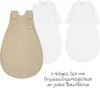 Alvi® ALVI Baby-Mäxchen 3tlg. Slub Muslin, Gr. 50/56 Produktbild-Vorschau 6