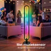 Grundig RGB Vloerlamp 104,5 cm - LED Staande Lamp met Productafbeelding-voorbeeld 6