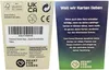 The image shows the front and back of a product packaging for Pokemon card sleeves. Produktbild-Vorschau