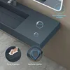 doporro Lavabo Suspendu Gris Noir Mat 75cm Vasque à Poser Voir les images du produit 2