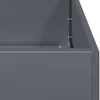 vidaXL Fioriera antracite 80x40x40 cm Acciaio laminato a Anteprima dell’immagine prodotto 6