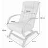 ANMIL SET Schlafsofa OLIO mit 2 Sesseln in Beige Stoff Produktbild-Vorschau 3