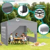 LZQ Pavillon pop-up 2,5 x 2,5 m Pavillon pliable pour Voir les images du produit 6