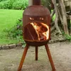 BonFeu Poêles de jardin BONSOLO Corten - Ø 45 cm x H 126 cm Voir les images du produit 19