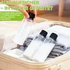 4er-Set 100 ml Reise-Flaschen, auslaufsicher, nachfüllbar, Produktbild-Vorschau 5