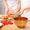 Sada 6 dřevěných misek na polévku, omáčku, kávu, čaj, jako Náhled obrázku produktu 4