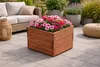 Jardinière carrée 30 x 30 x 28 cm – Pot de fleurs moderne, Voir les images du produit 3