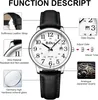 Stylische Herrenuhr mit Quarzwerk, 50m wasserdicht Produktbild-Vorschau 8