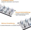 Close-up view of a bottle cutter with descriptive labels highlighting its features. Produktbild-Vorschau