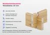 Alpholz Gartenhaus Lausitz ISO mit Doppel-Pultdach aus Holz Produktbild-Vorschau 7
