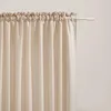 ROOM99 Vorhang mit Kräuselband Aura 140 x 300 cm Creme, 1 Produktbild-Vorschau 2