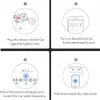 Auto Bluetooth FM Transmitter, Blaue Umgebende Leuchte Produktbild-Vorschau 8