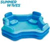 Sommerwellen Schwimmbad Deluxe Komfort 267 x 267 x 66 cm Podgląd zdjęcia produktu 2