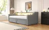 Łóżko tapicerowane Sweiko Rozkładana sofa 90/180 x 190 cm, Podgląd zdjęcia produktu 14