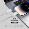 SBS Câble USB-C - Câble USB-C 4.0 d'une puissance de 240 W Voir les images du produit 4